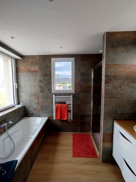 Création d'une salle d'eau et d'un WC à Angers 