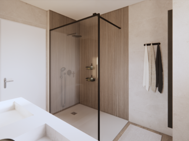 Rénovation d'une salle d'eau sur Beaupréau 