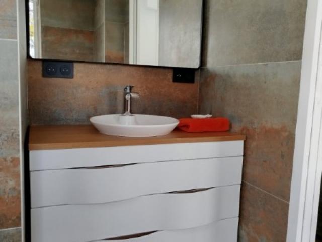 Création d'une salle d'eau et d'un WC à Angers 