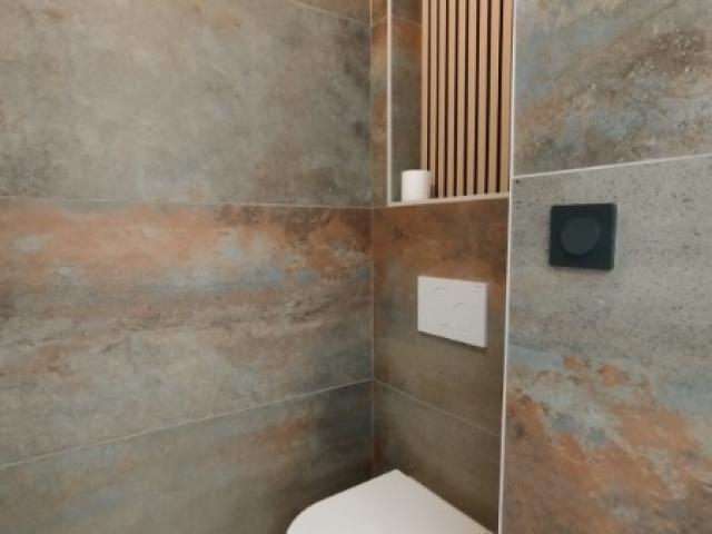Création d'une salle d'eau et d'un WC à Angers 