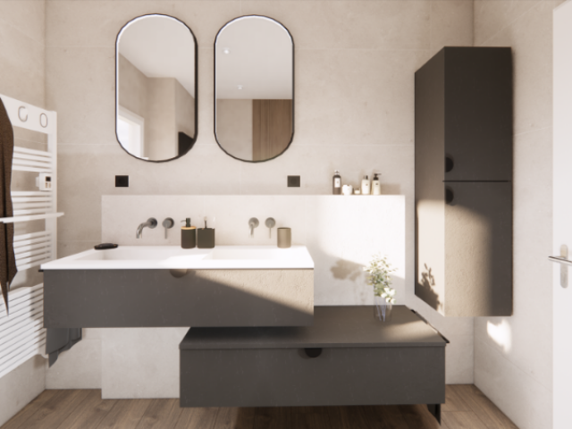 Rénovation d'une salle d'eau sur Beaupréau 