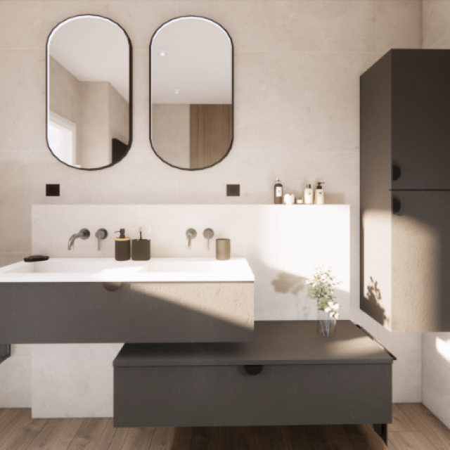 Rénovation d'une salle d'eau sur Beaupréau 